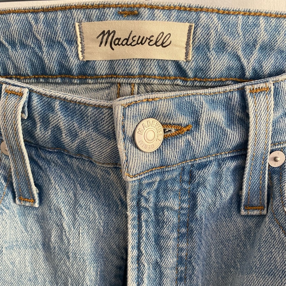 Madewell the perfect vintage jeans high rise jeans